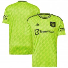 Игровая форма  Manchester United adidas 2022/23 Third Replica - Neon Green