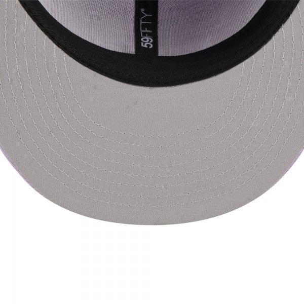 Бейсболка Los Angeles Dodgers New Era 2023 Spring Color Basic 59FIFTY - Lavender