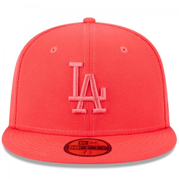 Бейсболка Los Angeles Dodgers New Era 2023 Spring Color Basic 59FIFTY - Red