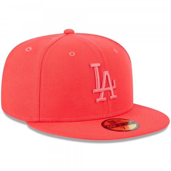 Бейсболка Los Angeles Dodgers New Era 2023 Spring Color Basic 59FIFTY - Red