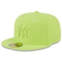 Бейсболка New York Yankees New Era 2023 Spring Color Basic 59FIFTY - Neon Green