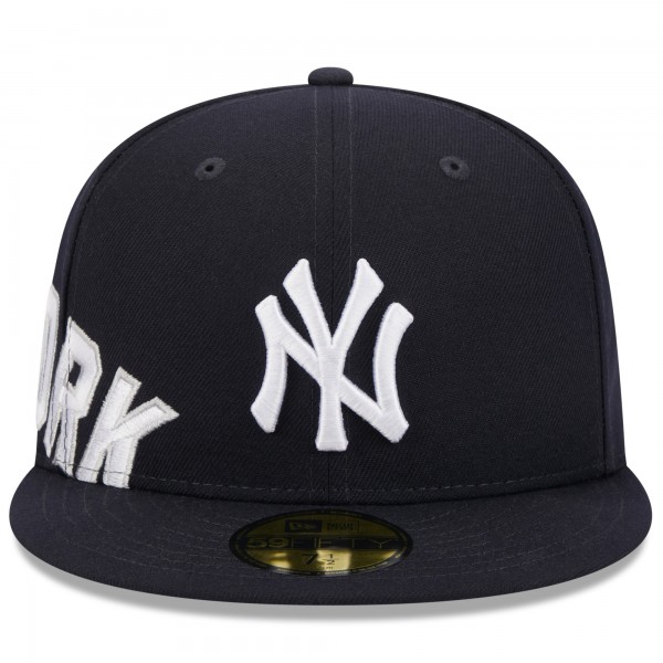 Бейсболка New York Yankees New Era Arch 59FIFTY - Navy