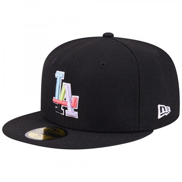 Бейсболка Los Angeles Dodgers New Era Multi-Color Pack 59FIFTY - Black