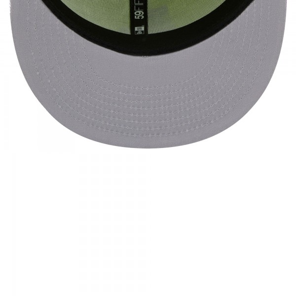 Бейсболка Los Angeles Dodgers New Era Spring Color Two-Tone 59FIFTY - Neon Green/Lavender