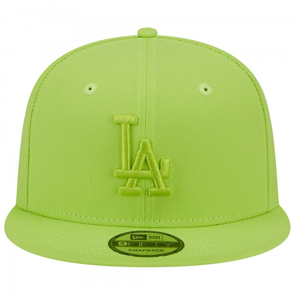 Бейсболка Los Angeles Dodgers New Era Spring Color Basic 9FIFTY - Neon Green