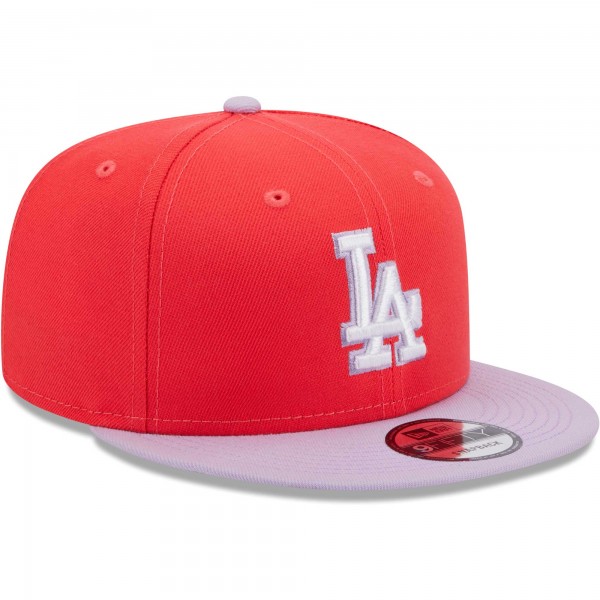 Бейсболка Los Angeles Dodgers New Era Spring Basic Two-Tone 9FIFTY - Red/Purple