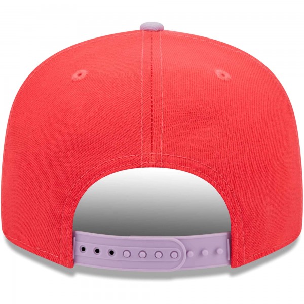 Бейсболка Los Angeles Dodgers New Era Spring Basic Two-Tone 9FIFTY - Red/Purple