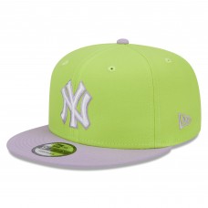 Бейсболка New York Yankees New Era Spring Basic Two-Tone 9FIFTY - Neon Green/Purple