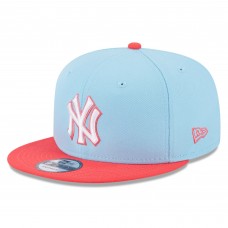 Бейсболка New York Yankees New Era Spring Basic Two-Tone 9FIFTY - Light Blue/Red