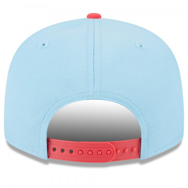 Бейсболка New York Yankees New Era Spring Basic Two-Tone 9FIFTY - Light Blue/Red