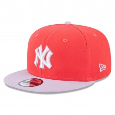 Бейсболка New York Yankees New Era Spring Basic Two-Tone 9FIFTY - Red/Purple