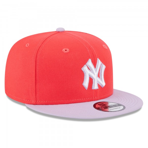 Бейсболка New York Yankees New Era Spring Basic Two-Tone 9FIFTY - Red/Purple