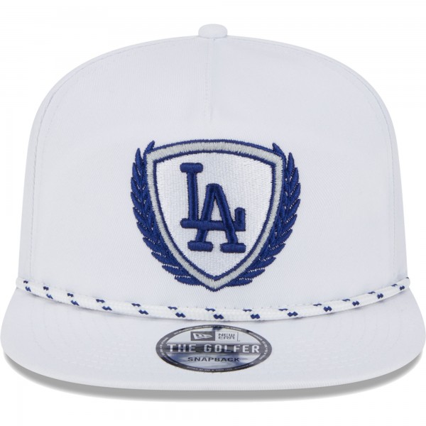Бейсболка Los Angeles Dodgers New Era Golfer Tee 9FIFTY - White