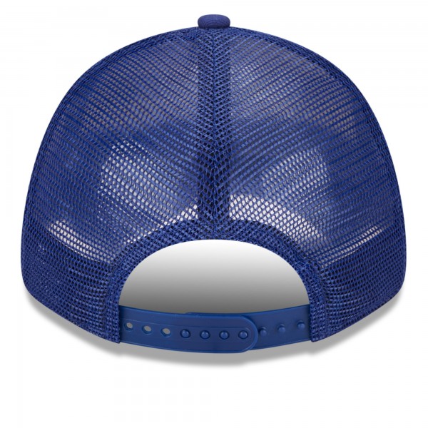 Бейсболка Los Angeles Dodgers New Era Team Stripe Trucker 9FORTY - White/Royal