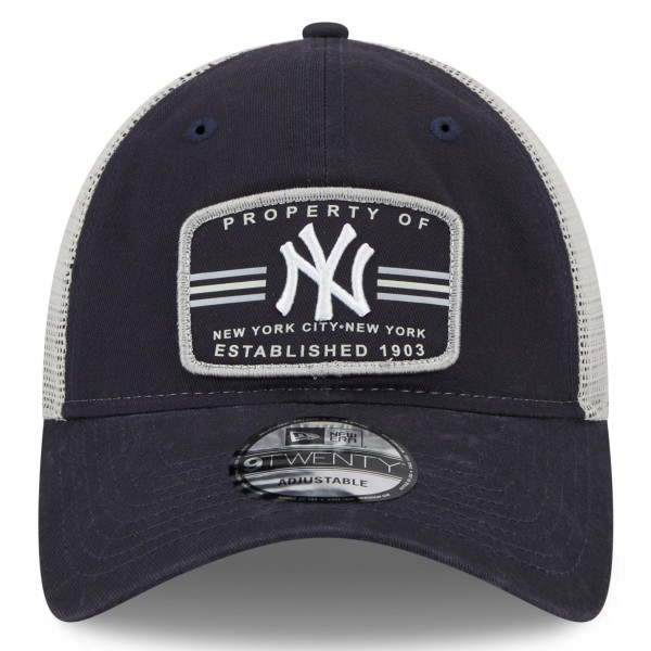 Бейсболка New York Yankees New Era Property Trucker 9TWENTY - Navy