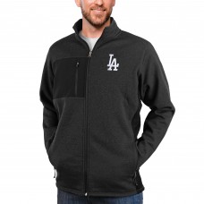 Кофта на молнии Los Angeles Dodgers Antigua Course - Heathered Black