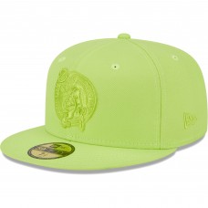 Бейсболка Boston Celtics New Era Spring Color Pack 59FIFTY - Neon Green