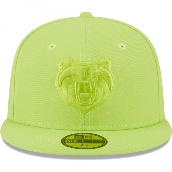 Бейсболка Memphis Grizzlies New Era Spring Color Pack 59FIFTY - Neon Green