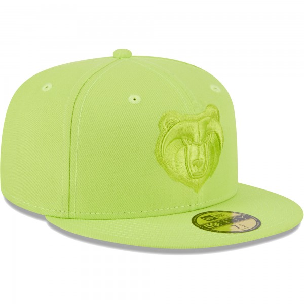 Бейсболка Memphis Grizzlies New Era Spring Color Pack 59FIFTY - Neon Green