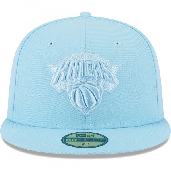 Бейсболка New York Knicks New Era Spring Color Pack 59FIFTY - Powder Blue