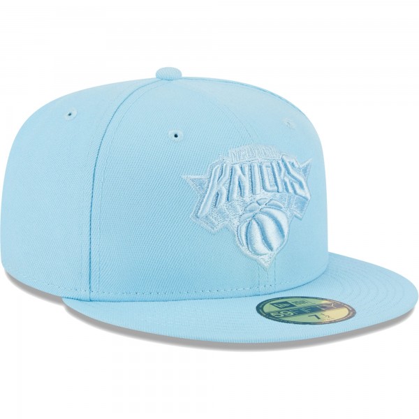 Бейсболка New York Knicks New Era Spring Color Pack 59FIFTY - Powder Blue