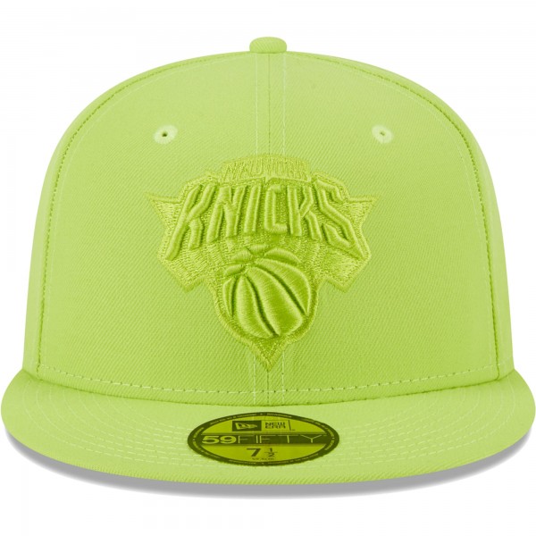 Бейсболка New York Knicks New Era Spring Color Pack 59FIFTY - Neon Green