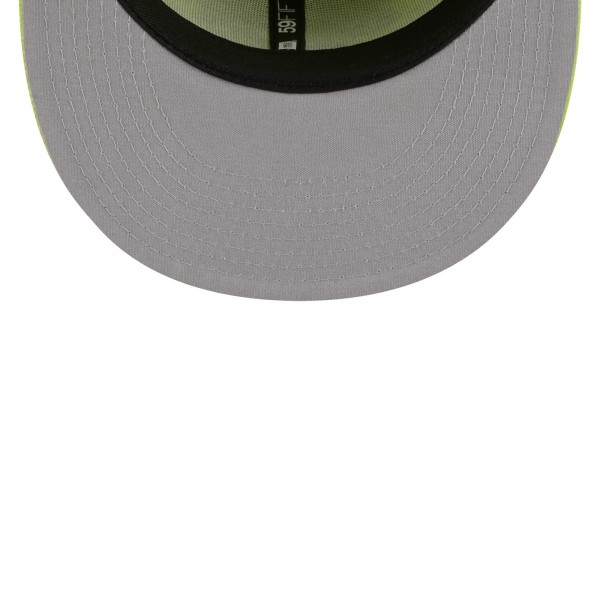 Бейсболка New York Knicks New Era Spring Color Pack 59FIFTY - Neon Green