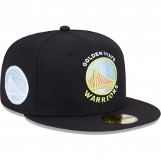 Бейсболка Golden State Warriors New Era Color Pack 59FIFTY - Black