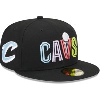 Бейсболка Cleveland Cavaliers New Era Color Pack 59FIFTY - Black