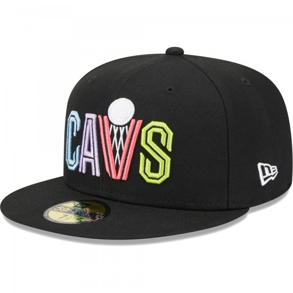 Бейсболка Cleveland Cavaliers New Era Color Pack 59FIFTY - Black