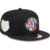 Бейсболка Memphis Grizzlies New Era Color Pack 59FIFTY - Black