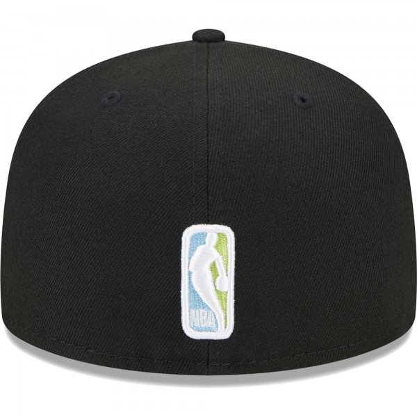 Бейсболка Utah Jazz New Era Color Pack 59FIFTY - Black