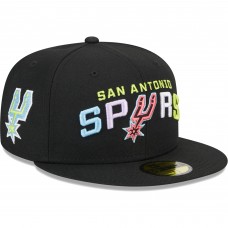 Бейсболка San Antonio Spurs New Era Color Pack 59FIFTY - Black