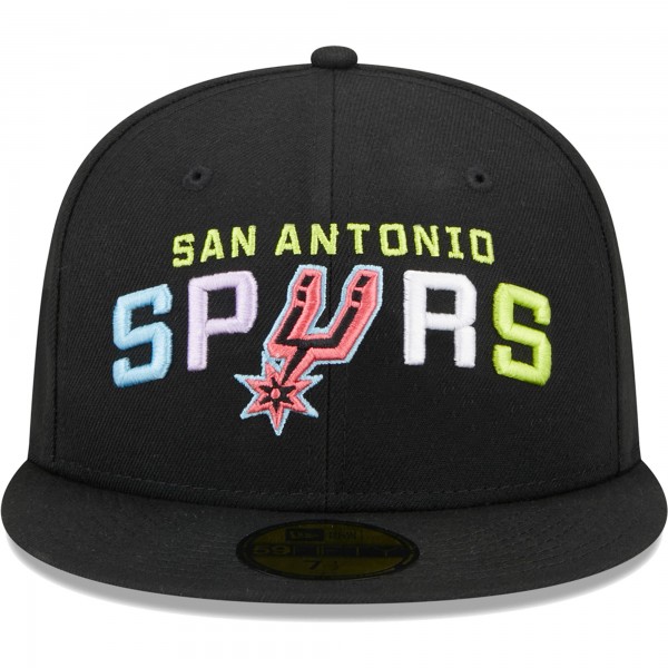 Бейсболка San Antonio Spurs New Era Color Pack 59FIFTY - Black