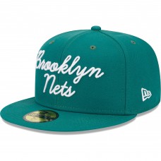 Бейсболка Brooklyn Nets New Era Script 59FIFTY - Augusta Green