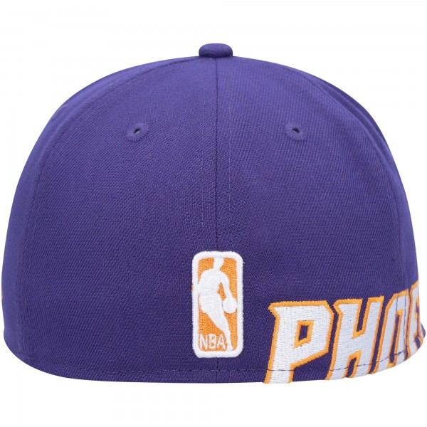 Бейсболка Phoenix Suns New Era Side Arch Jumbo 59FIFTY - Purple