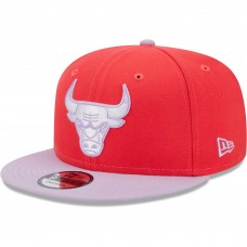 Бейсболка Chicago Bulls New Era 2-Tone Color Pack 9FIFTY - Red/Lavender