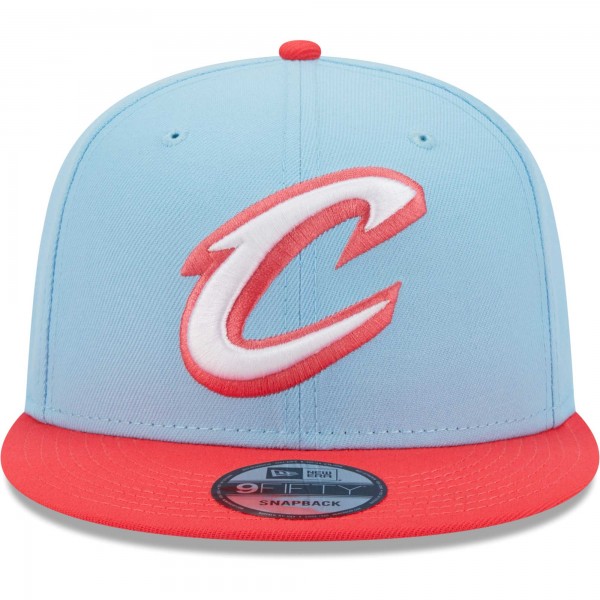 Бейсболка Cleveland Cavaliers New Era 2-Tone Color Pack 9FIFTY - Powder Blue/Red