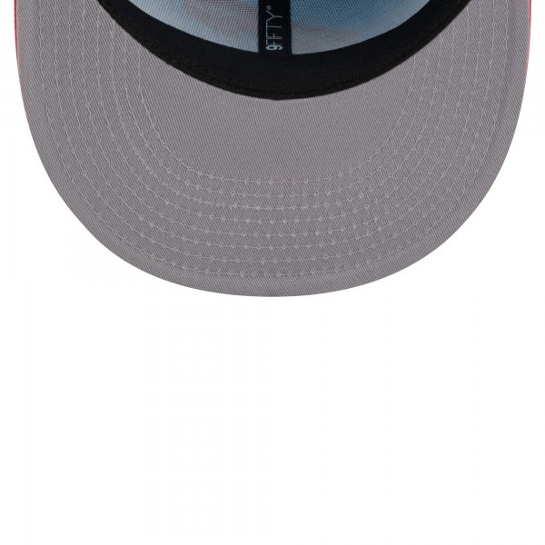 Бейсболка Cleveland Cavaliers New Era 2-Tone Color Pack 9FIFTY - Powder Blue/Red