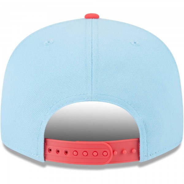 Бейсболка Golden State Warriors New Era 2-Tone Color Pack 9FIFTY - Powder Blue/Red