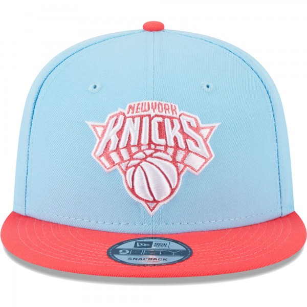 Бейсболка New York Knicks New Era 2-Tone Color Pack 9FIFTY - Powder Blue/Red