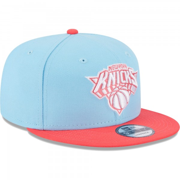 Бейсболка New York Knicks New Era 2-Tone Color Pack 9FIFTY - Powder Blue/Red