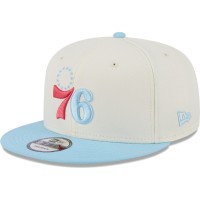 Бейсболка Philadelphia 76ers New Era 2-Tone Color Pack 9FIFTY - White/Powder Blue