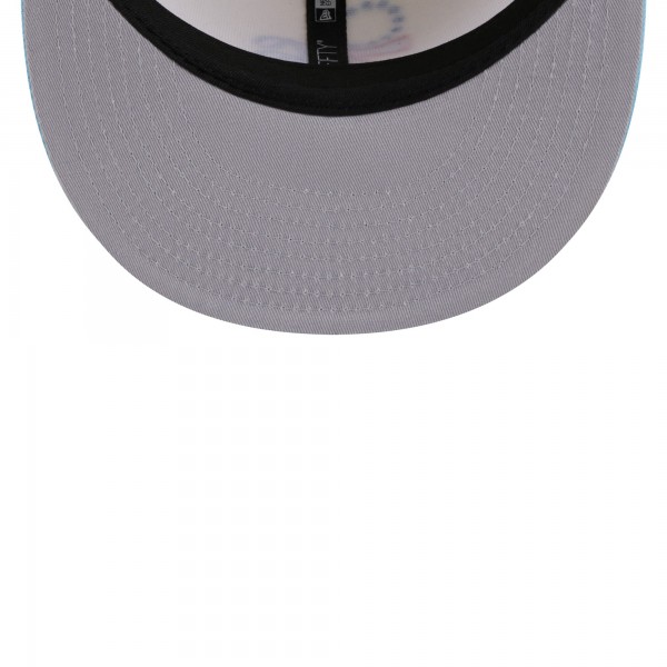 Бейсболка Philadelphia 76ers New Era 2-Tone Color Pack 9FIFTY - White/Powder Blue