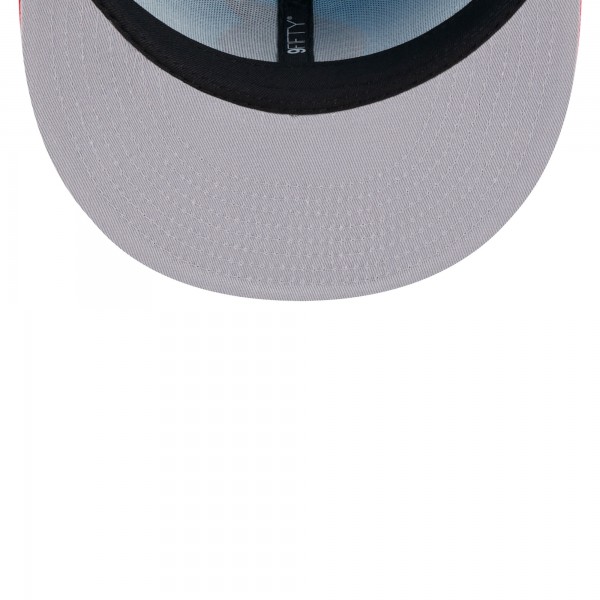 Бейсболка Portland Trail Blazers New Era 2-Tone Color Pack 9FIFTY - Powder Blue/Red