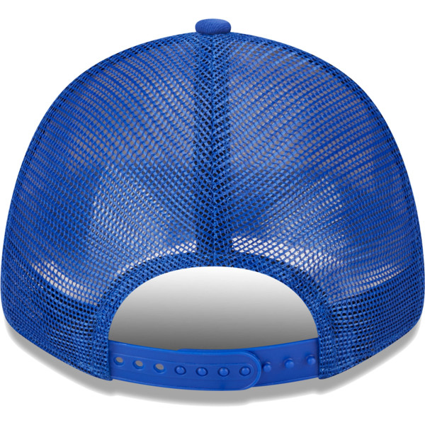 Бейсболка Golden State Warriors New Era Royal Stripes 9FORTY Trucker