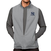 Жилетка на молнии New York Yankees Antigua Course - Heathered Gray