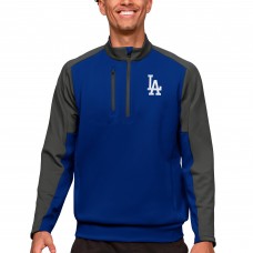 Кофта на короткой молнии Los Angeles Dodgers Antigua Team - Royal