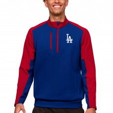 Кофта на короткой молнии Los Angeles Dodgers Antigua Team - Royal