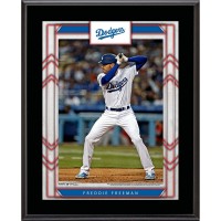 Los Angeles Dodgers Freddie Freeman Fanatics Authentic Framed 10.5 x 13 Sublimated Player Plaque